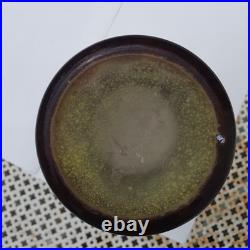 Vase Le Verre Français modèle géométrique du début, signature au berlingot