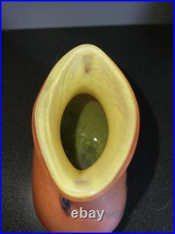Vase Le Verre Français pate de verre 17 cm de hauteur signé SUPERBE Schneider