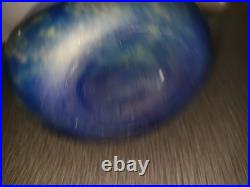 Vase Le Verre Français pate de verre 17 cm de hauteur signé SUPERBE Schneider