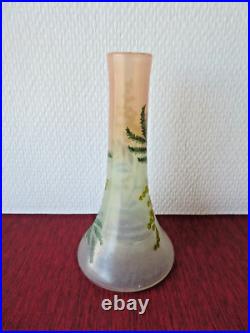 Vase Legras Mimosa, bouquetière