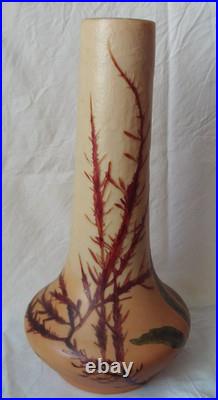 Vase Legras Signe Algue Marine