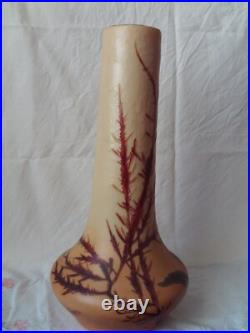 Vase Legras Signe Algue Marine