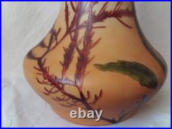 Vase Legras Signe Algue Marine