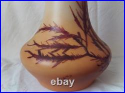 Vase Legras Signe Algue Marine