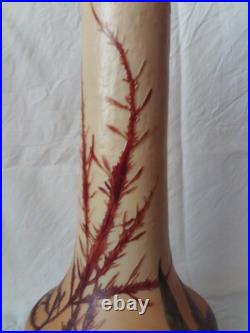 Vase Legras Signe Algue Marine