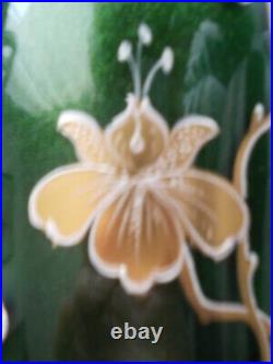 Vase MONTJOYE LEGRAS 1900 verrerie de saint denis
