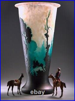 Vase MULLER FRERES original