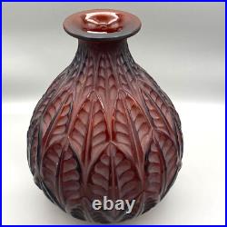 Vase Malesherbes de R. Lalique