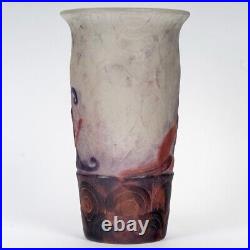 Vase Musiciens Grecs Pate De Verre Argy Rousseau Greek Musicians Glass