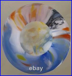 Vase Pate De Verre Soufle