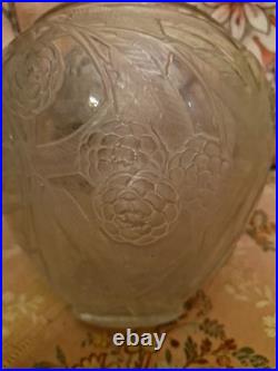 Vase René Lalique Modele Nefliers