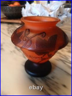 Vase Richard Art Nouveau Pate De Verre