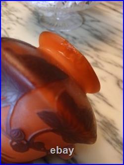 Vase Richard Art Nouveau Pate De Verre