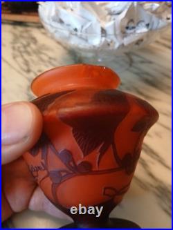 Vase Richard Art Nouveau Pate De Verre