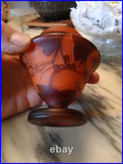 Vase Richard Art Nouveau Pate De Verre