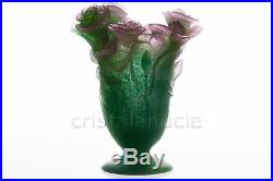 Vase Roses en Daum 1. Vase Roses by Daum 1