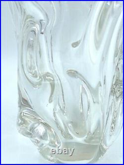 Vase Sevres Cristal Forme Libre 1960 M398