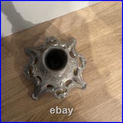 Vase Soliflore Forme Cornet Tulipe Sur Pied En Métal Vase Soliflore Forme Cornet Tulipe Sur Pied En Métal