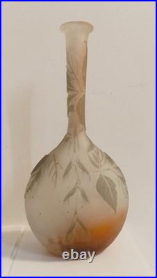 Vase Soliflore signé Gallé