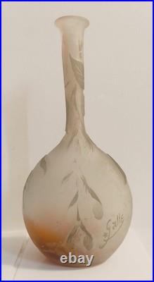 Vase Soliflore signé Gallé