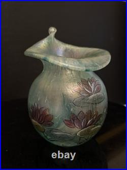 Vase Studio Glass Nénuphars
