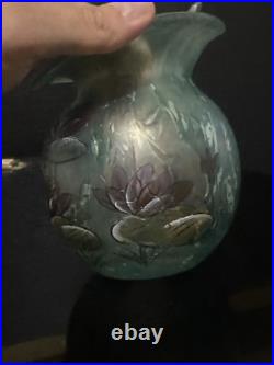 Vase Studio Glass Nénuphars