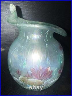 Vase Studio Glass Nénuphars