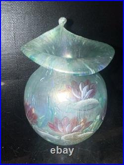 Vase Studio Glass Nénuphars