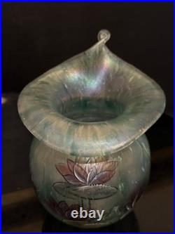 Vase Studio Glass Nénuphars