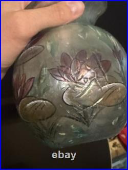 Vase Studio Glass Nénuphars