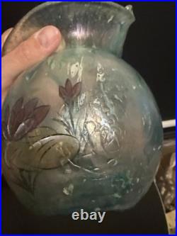 Vase Studio Glass Nénuphars