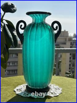 Vase VERRE Verti D'Art MURANO ITALIE