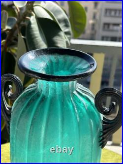 Vase VERRE Verti D'Art MURANO ITALIE
