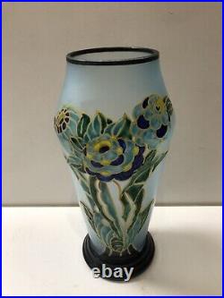 Vase Verre Art Deco Legras