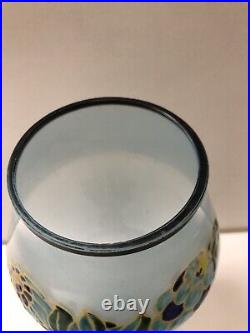 Vase Verre Art Deco Legras