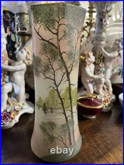 Vase à décor Lacustre de 28,5 Cm de hauteur (Legras)