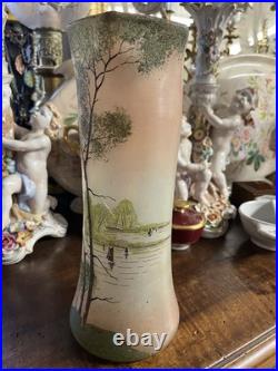 Vase à décor Lacustre de 28,5 Cm de hauteur (Legras)