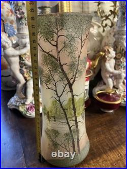 Vase à décor Lacustre de 28,5 Cm de hauteur (Legras)