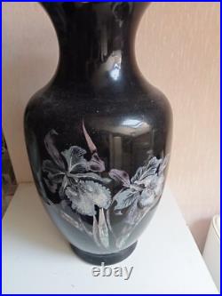 Vase ancie en céramique hauteur 37 cm diamètre 20 cm