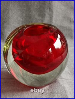 Vase boule design année 70 Soliflore Italie