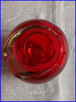 Vase boule design année 70 Soliflore Italie