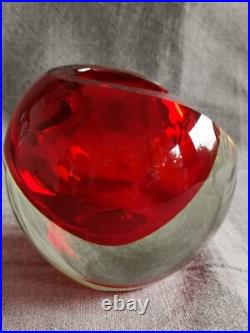 Vase boule design année 70 Soliflore Italie