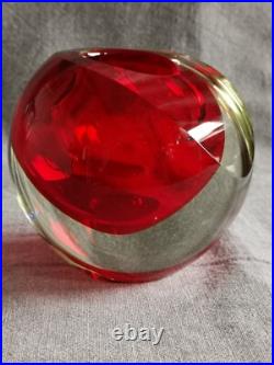 Vase boule design année 70 Soliflore Italie