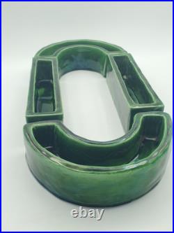 Vase chemin de table ceramique ancien style style chemin de table baccarat