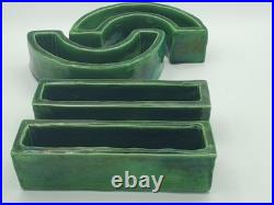 Vase chemin de table ceramique ancien style style chemin de table baccarat