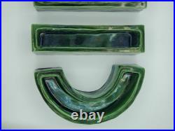 Vase chemin de table ceramique ancien style style chemin de table baccarat