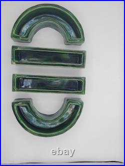 Vase chemin de table ceramique ancien style style chemin de table baccarat