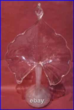 Vase corolle Fait Main soliflore florale vintage 1950/1960 HT34,5cm Largeur 18cm