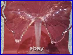 Vase corolle Fait Main soliflore florale vintage 1950/1960 HT34,5cm Largeur 18cm