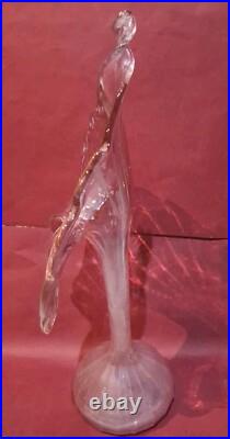 Vase corolle Fait Main soliflore florale vintage 1950/1960 HT34,5cm Largeur 18cm